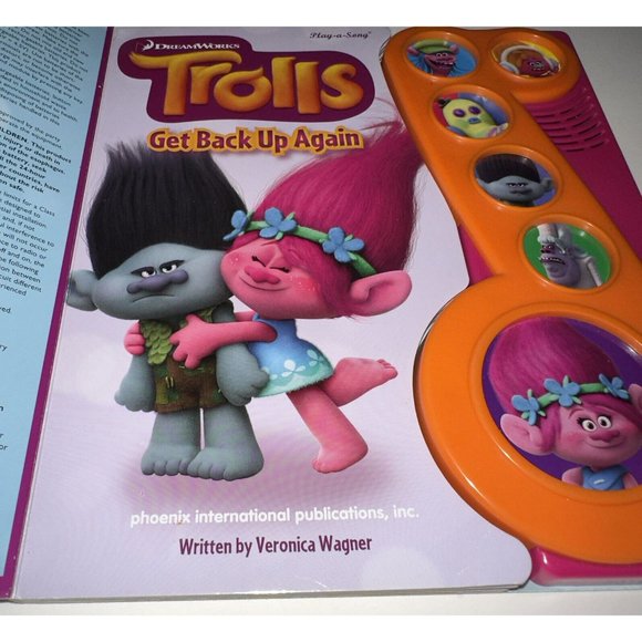 DreamWorks Trolls - Get Back Up Again Music Book 9781503712423 Board Book Wagner - Picture 6 of 10